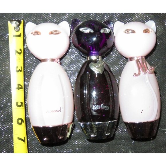 Kate Perry 3.4oz bottles Purr & Meow EDP Jasmine Orchid Musk Amber Lily Freesia - Picture 4 of 7
